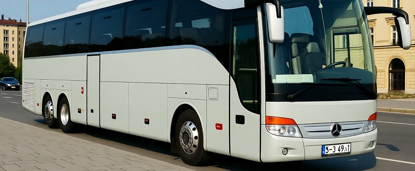 Professional coach with driver in Vienna